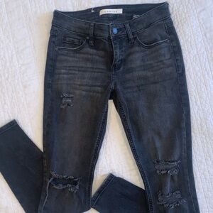Eunina denim distressed ankle jeans